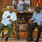 Mahama pays courtesy call on Kufuor
