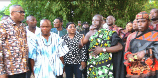 Vice President moves to facilitate steel bridge construction over Offin River