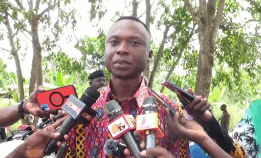 Akrofuom MP donates motorbikes, laptops and cash to boost education