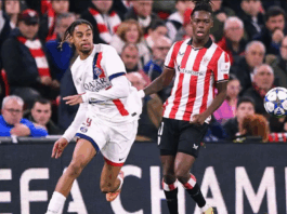 UCL: Holders PSG held by Athletic Club in drab draw