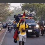 Mosiah Walker Man reaches Tamale on 832km Prostate Cancer Awareness Walk to Accra
