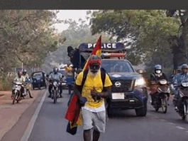 Mosiah Walker Man reaches Tamale on 832km Prostate Cancer Awareness Walk to Accra