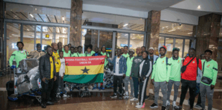 Black Galaxies touchdown in South Africa ahead of Bafana Bafana friendly tie