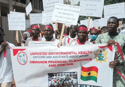 Unemployed Environmental Health Officers to demonstrate over delayed postings Unemployed Environmental Health Officers to demonstrate over delayed postings