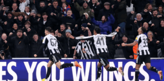 Holders Newcastle beat Fulham with stoppage-time winner