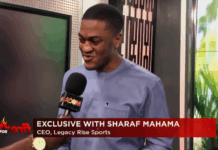 Sharaf Mahama reveals why December boxing event will be at Legon Sports Stadium