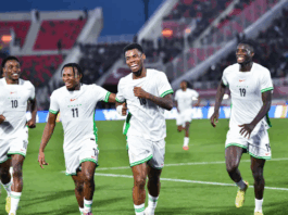2025 AFCON: Nigeria sweep group as 10-man Uganda use three keepers