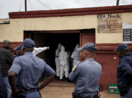 11 arrested over mass shooting in South Africa tavern