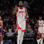 Durant hits 31,000-point mark as Rockets beat Suns