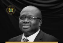 Final funeral rites for late defence minister Dr Omane Boamah underway in Koforidua