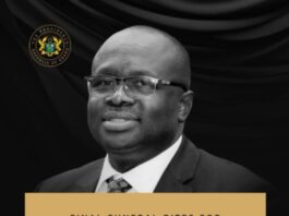 Final funeral rites for late defence minister Dr Omane Boamah underway in Koforidua