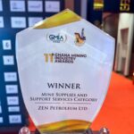 ZEN wins Best Mining Supplier at 11th GMIA Awards