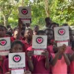 Six schools in Ahafo receive learning materials from Clean Heart Entertainment