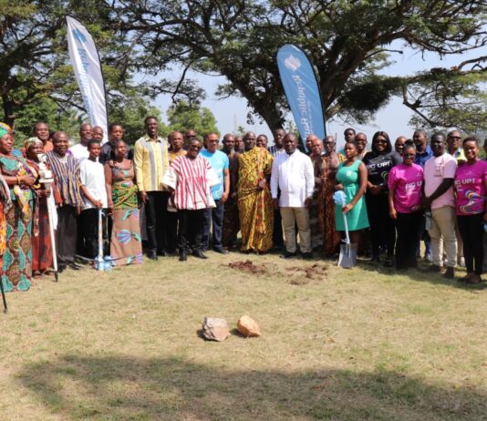 Republic Bank begins solar-powered borehole project at Taviefe SHS