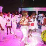 A cross-section of patrons at the maiden edition of Strictly Highlife held at the Silver Star Tower, Accra.