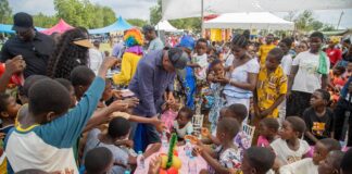Okudzeto Ablakwa holds Christmas party for over 5,000 children in North Tongu