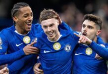 Palmer scores as Chelsea beat Everton to end winless run