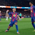 Raphinha stars as Barcelona extend lead to seven points