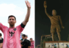 Messi to unveil 70ft statue of himself on ‘GOAT’ tour