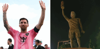 Messi to unveil 70ft statue of himself on ‘GOAT’ tour