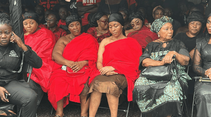 Photos from Daddy Lumba’s final funeral rites at the Baba Yara Sports Stadium