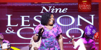 Adom Nine Lessons & Carols: Crowd goes wild as Piesie Esther lights up stage