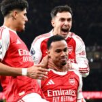Arsenal thump Villa to end year five points clear