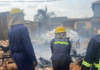 GNFS salvages GH¢35,000 worth of goods in storeroom fire at Mampong-Akuapem