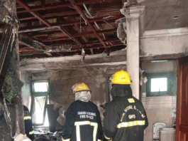 Fire destroys section of hotel in Whuti