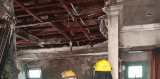 Fire destroys section of hotel in Whuti