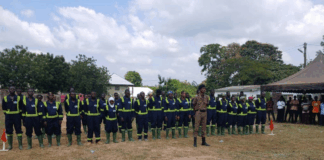 GNFS deploys 100 new fire volunteers to boost wildfire response in Afram Plains