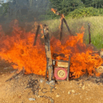 E/R: NAIMOS seizes excavators, shuts down illegal riverbank mining