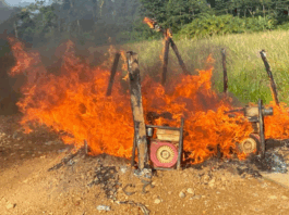 E/R: NAIMOS seizes excavators, shuts down illegal riverbank mining