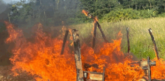 E/R: NAIMOS seizes excavators, shuts down illegal riverbank mining