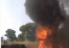 Nigeria Air Force jet crashes in Niger State