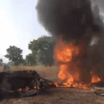 Nigeria Air Force jet crashes in Niger State