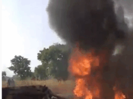 Nigeria Air Force jet crashes in Niger State
