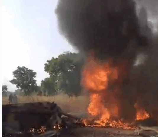 Nigeria Air Force jet crashes in Niger State