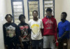 Five suspects arrested over robbery incidents in Sefwi Bekwai