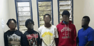 Five suspects arrested over robbery incidents in Sefwi Bekwai
