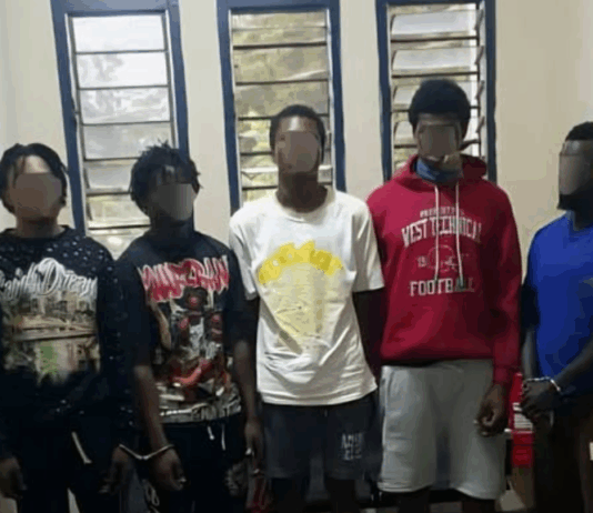 Five suspects arrested over robbery incidents in Sefwi Bekwai