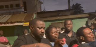 John Dumelo shares farm produce with Ayawaso West residents ahead of Christmas