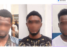 Three nabbed over series of armed robberies within Kumasi metropolis