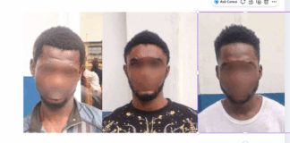 Three nabbed over series of armed robberies within Kumasi metropolis