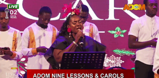 Adom Nine Lessons & Carols: Abena Ruthy sways audience with heavenly rendition of ‘O Holy Night’