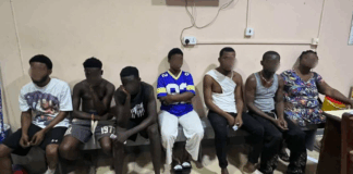 Seven arrested in Cape Coast anti-drug swoop as police seize narcotics, gaming machines