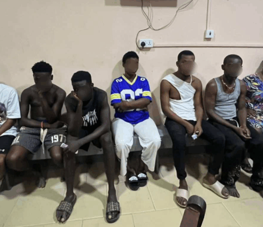 Seven arrested in Cape Coast anti-drug swoop as police seize narcotics, gaming machines