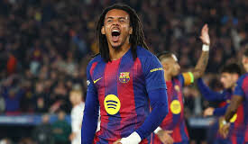 UCL: Kounde double gives Barcelona victory at Nou Camp