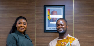 Caveman CEO pays courtesy call on Goldbod Jewellery Managing Director