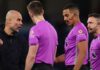 Guardiola apologises to ref Hallam but ‘defends’ outburst